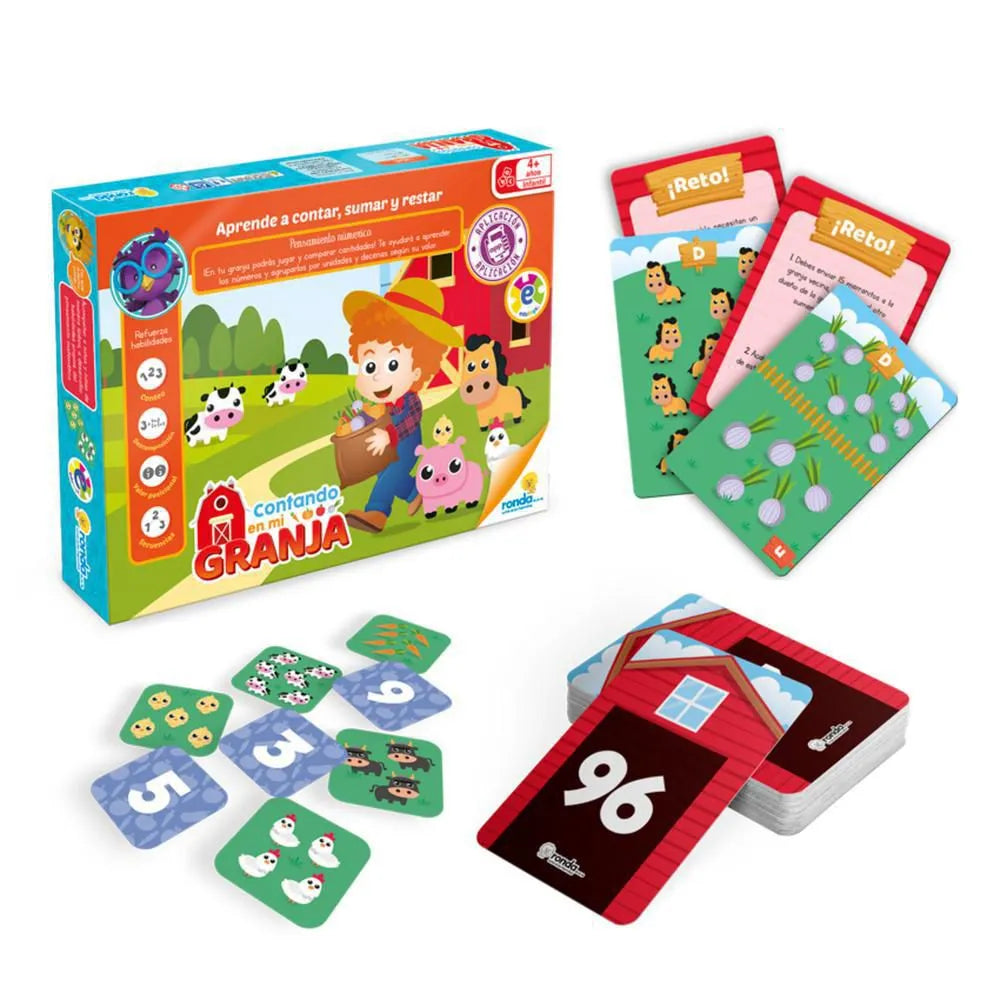 Juego Didáctico, Contando en mi Granja