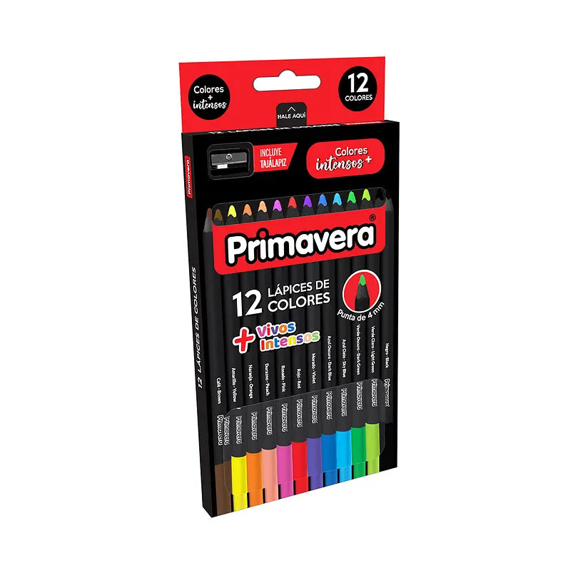 Colores Primavera 12 unidades - BLACK COLORES INTENSOS