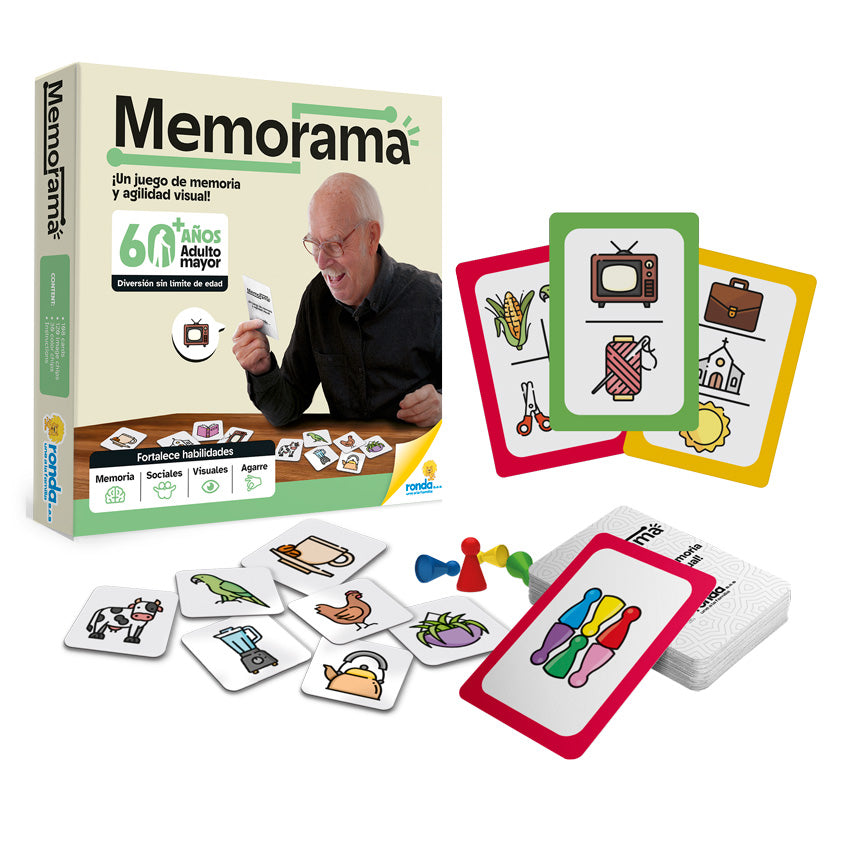 Memorama 60+ - Juego Didáctico
