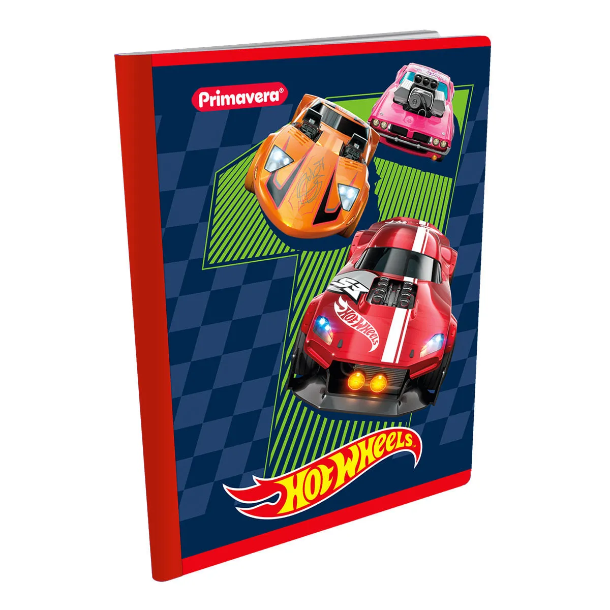 Cuaderno Hot Wheels 100 Hojas Rayado