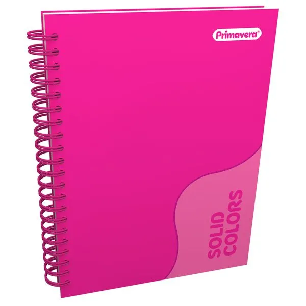 Libreta 5 Materias Peq. Solid Color Fem Mixta