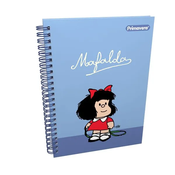 Libreta Grande Mafalda - 80 Hojas Rayadas