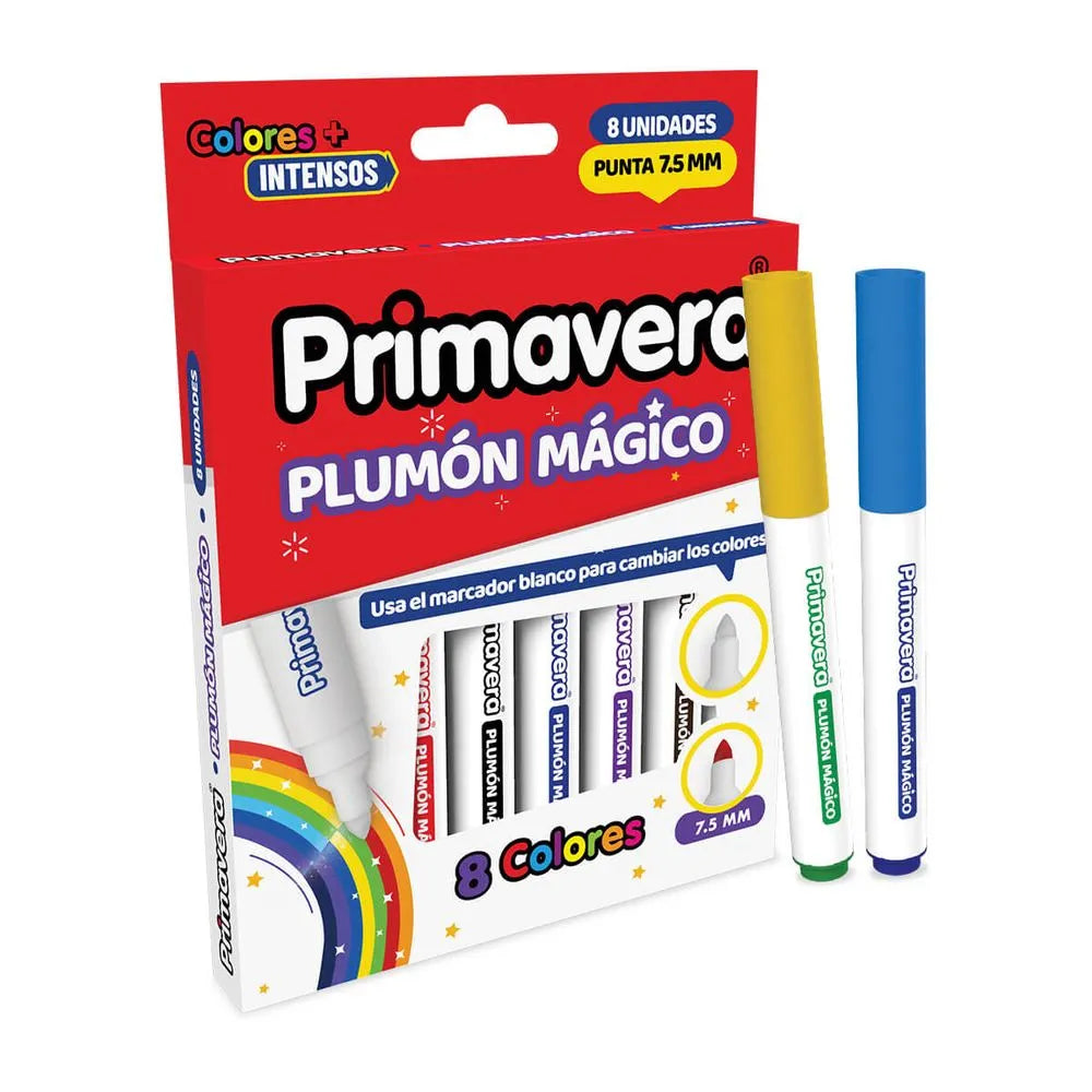Plumones Mágicos Cambia colores, Primavera