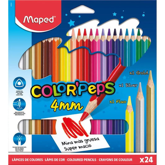Colores Color Peps x 24 - MAPED