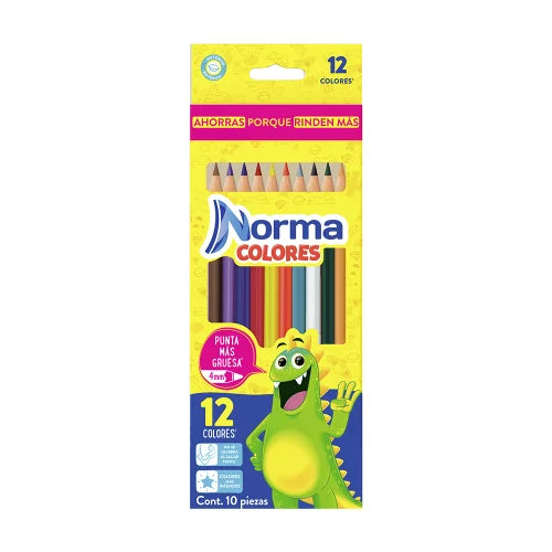 Colores Norma Punta 4mm x 12