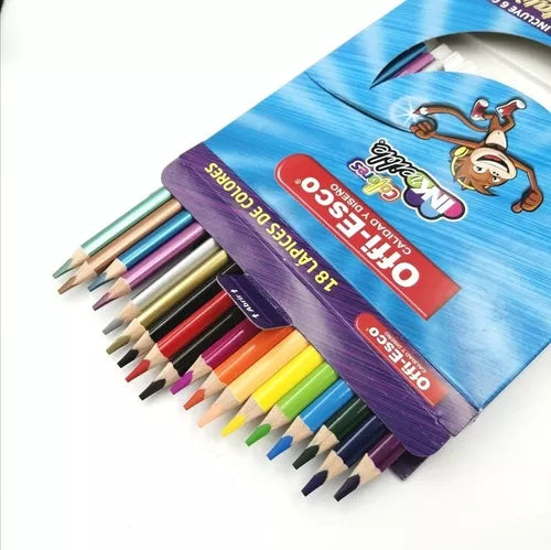 Colores Offi-Esco x 18 - 4mm