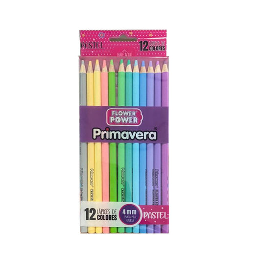 Colores Primavera Tonos Pastel x 12 Unidades