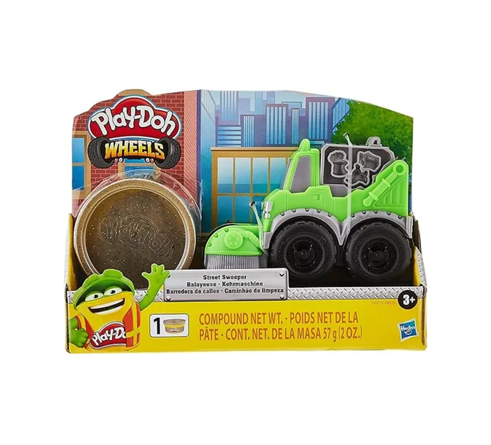 Play-doh Wheels Barredora De Calles Hasbro