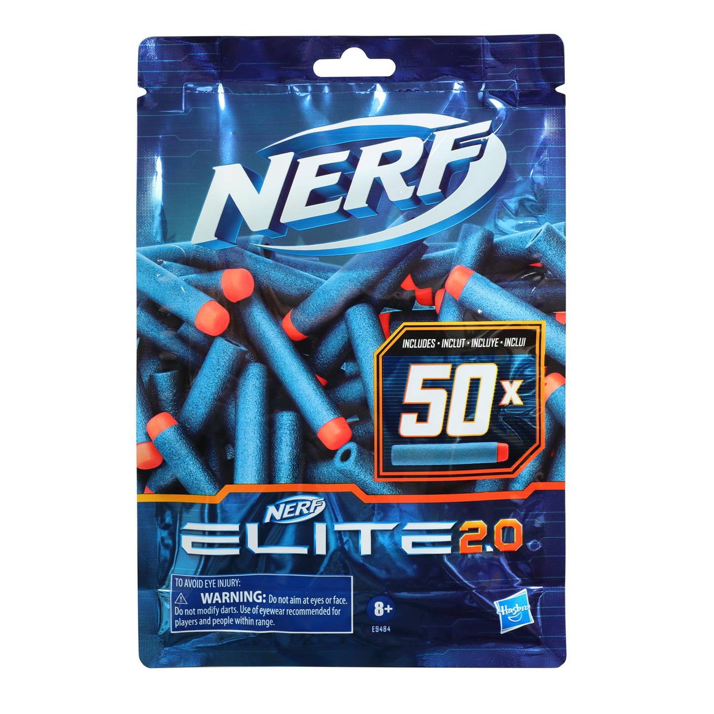 Repuesto 50 Dardos para Lanzador Nerf Elite 2.0
