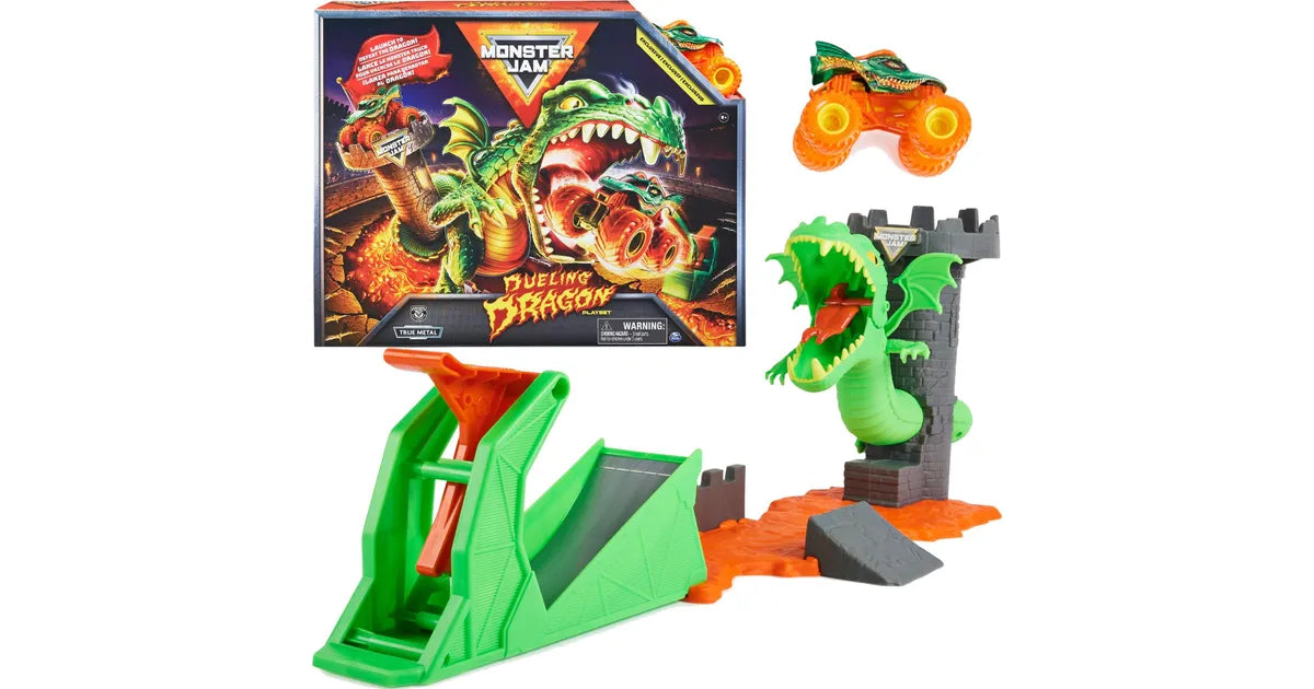 Monster Jam - Duelo del Dragón, Pista acrobática