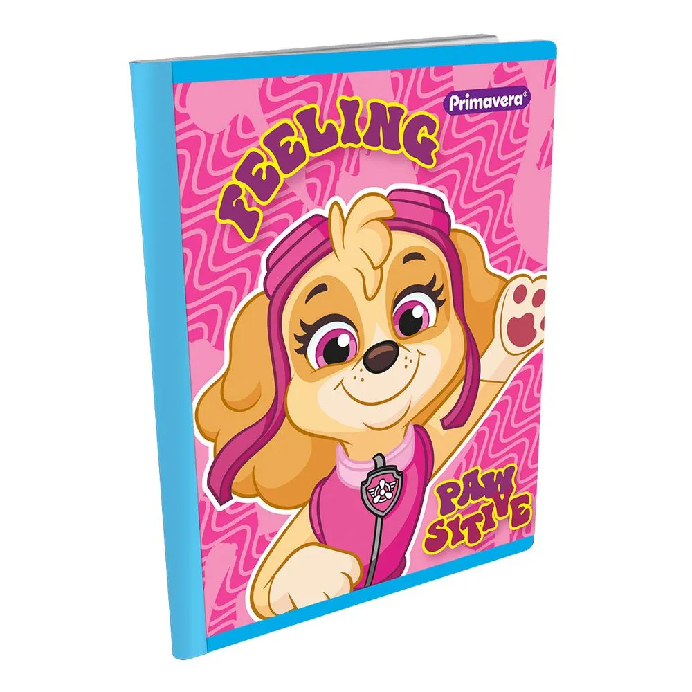 Cuaderno PAW PATROL 100 Hojas Doble Linea (FerroCarril)