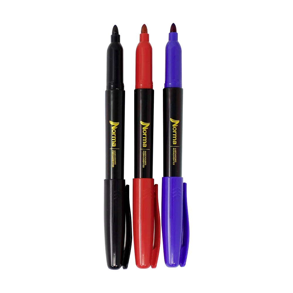 Marcadores Norma Premium x 3