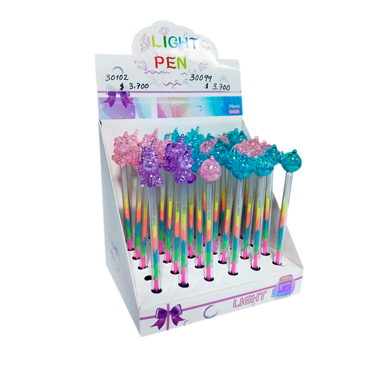 Bolígrafos Light Pen - Tinta cambiable