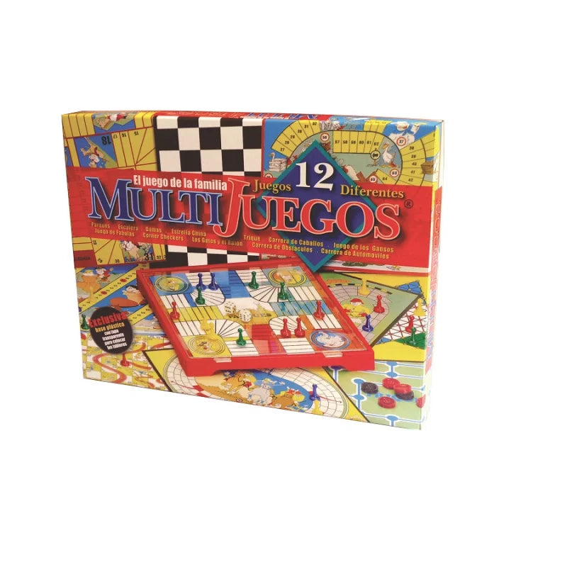 Multijuegos en Familia, Set 12 juegos de Mesa