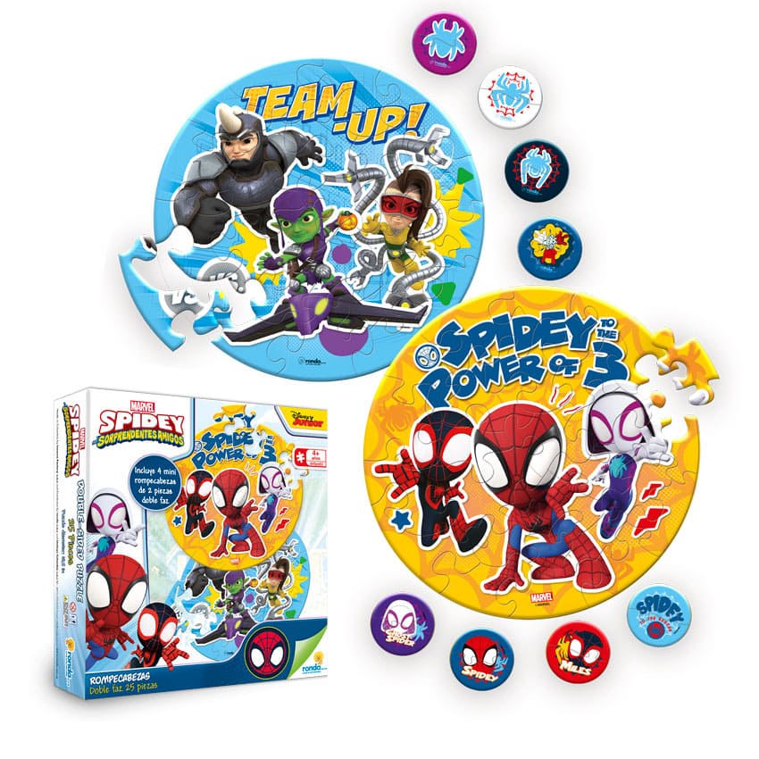 Rompecabezas, Spidey y sus sorprendentes amigos - 4+ años