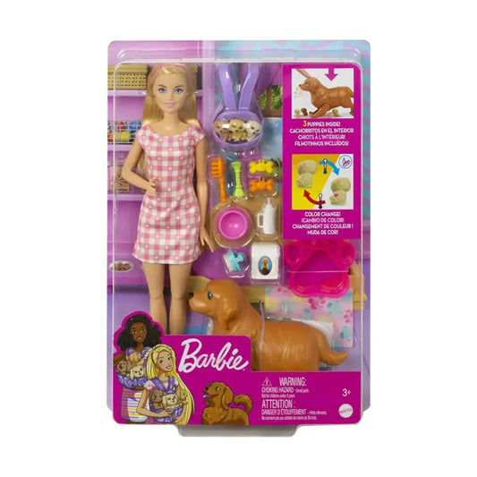 Barbie Cachorros recién nacidos - HCK75