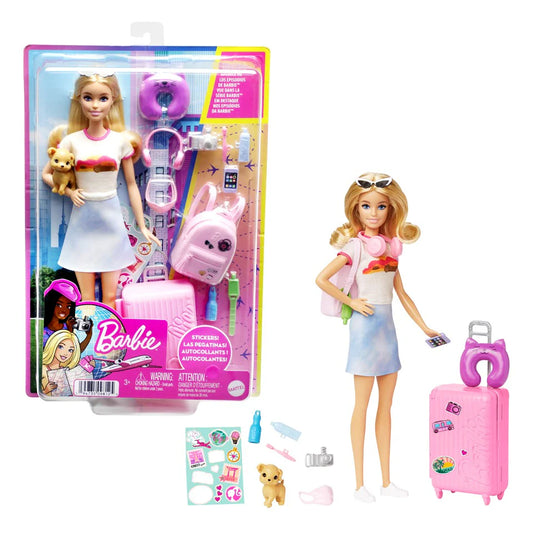 Barbie Viajera - Muñeca y Accesorios