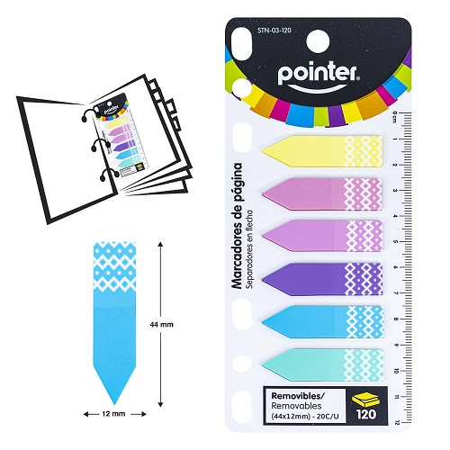 Marcadores de Página, Banderines - Pointer