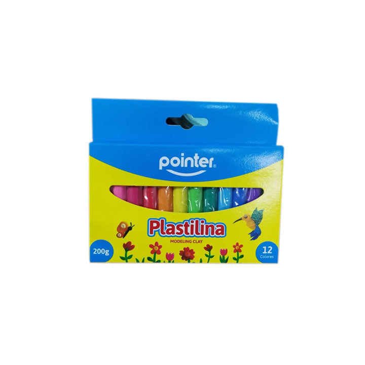 Plastilina Pointer Setx12, 200gr