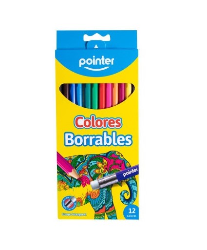 Lápices de Colores Borrables - Pointer