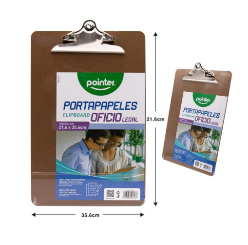 Planillero Oficio, 22.8cm x 35.5cm - Pointer