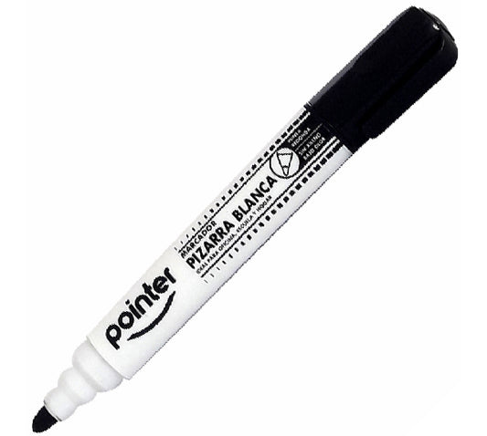 Marcador Borrable Negro - Pointer