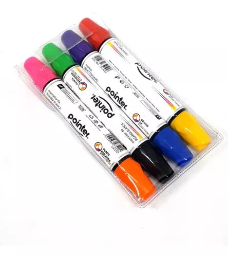 Marcadores Pointer Borrables DUO COLOR - Doble punta