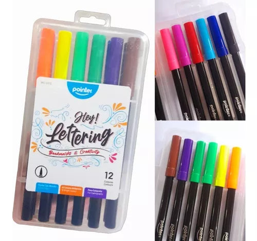 Set Marcadores Lettering - Pointer