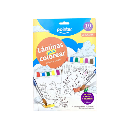 Láminas para Colorear - Pointer