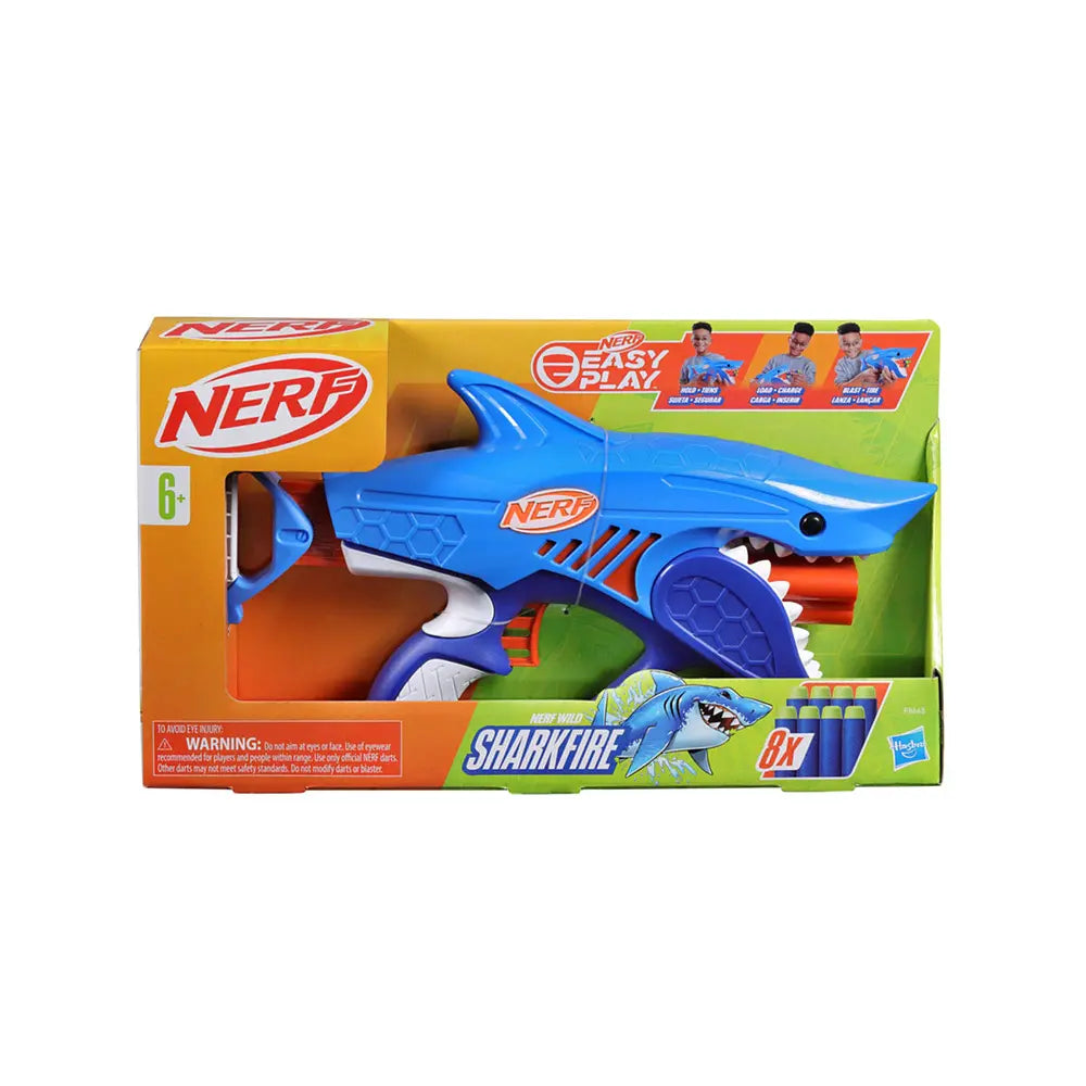 Nerf SharkFire - Pistola Tiburón