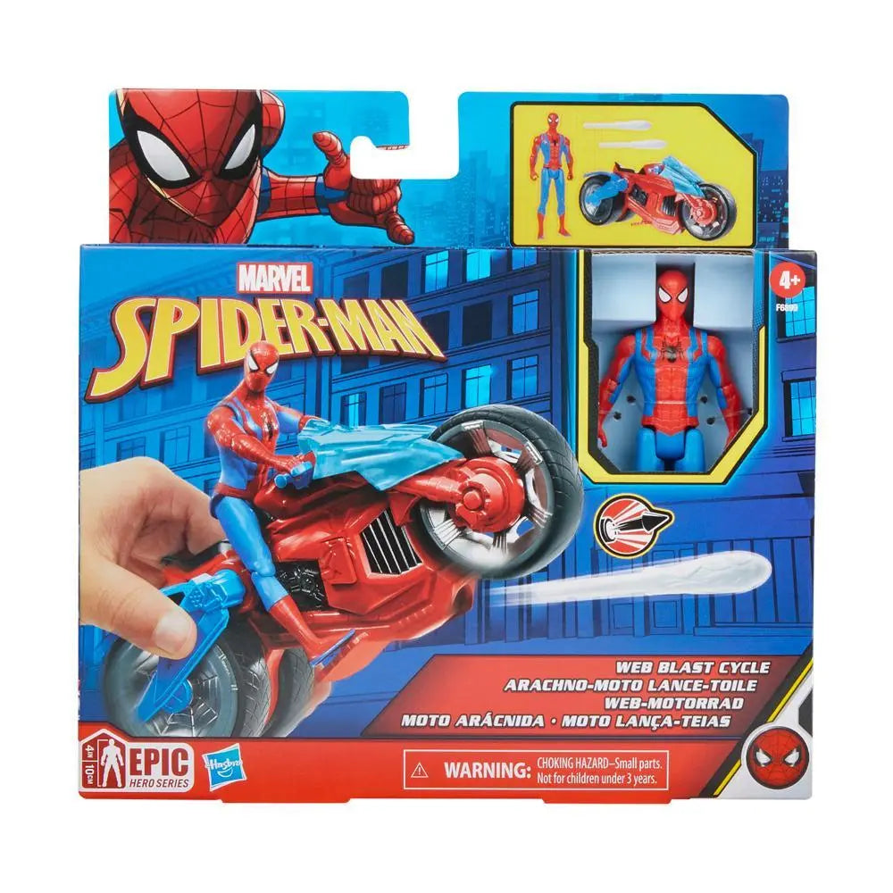 SpiderMan Moto Arácnida - Hasbro