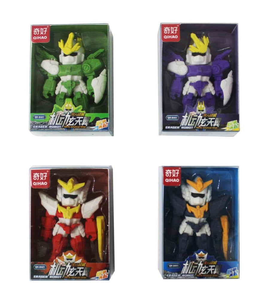 GOMA DE BORRAR CON FIGURA TRANSFORMERS QH-8441