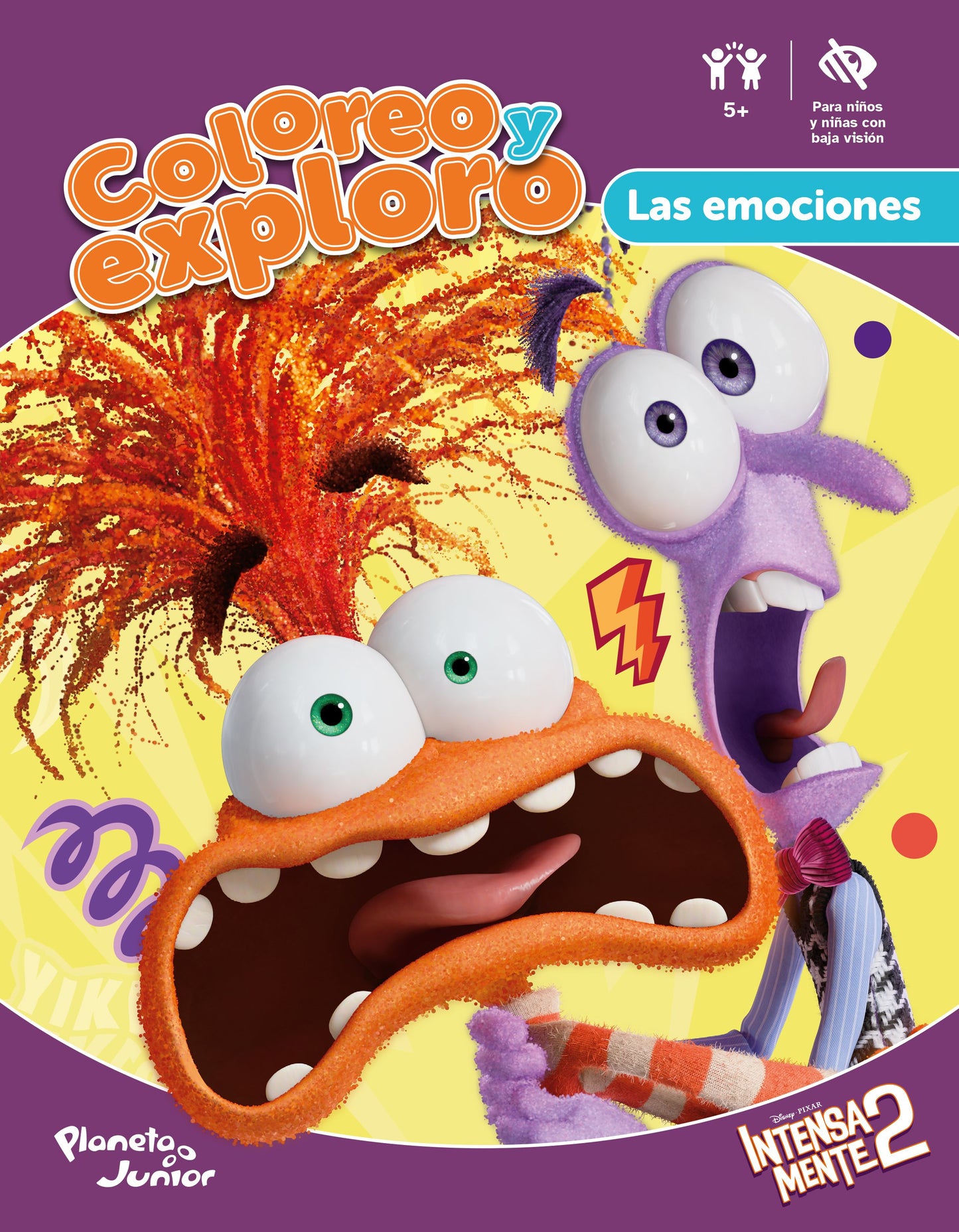 COLOREO Y EXPLORO, INTENSAMENTE / Para colorear