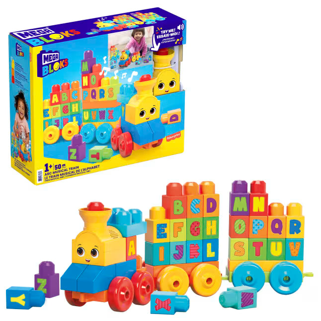 Tren de Aprendizaje MEGA BLOKS - FWK22