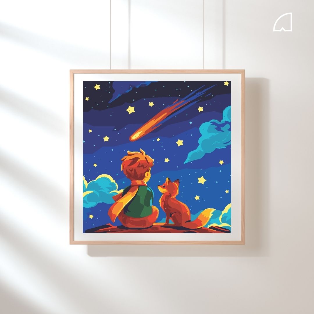ART-BOX / Pequeño Universo 30x30 - Kit pinta por números