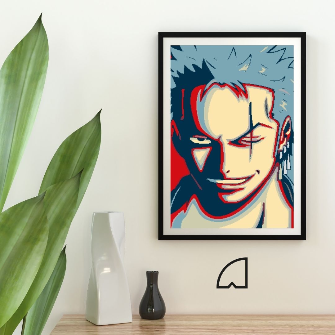 ART-BOX / Zoro 30x24 - Kit pinta por números