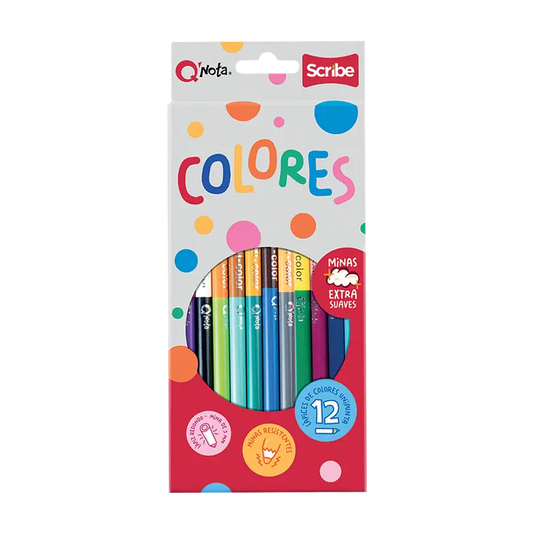 Colores SCRIBE x 12 Unidades