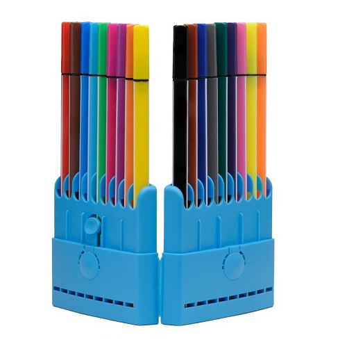 Plumones Lavables - Offi-Esco x 12 Unidades