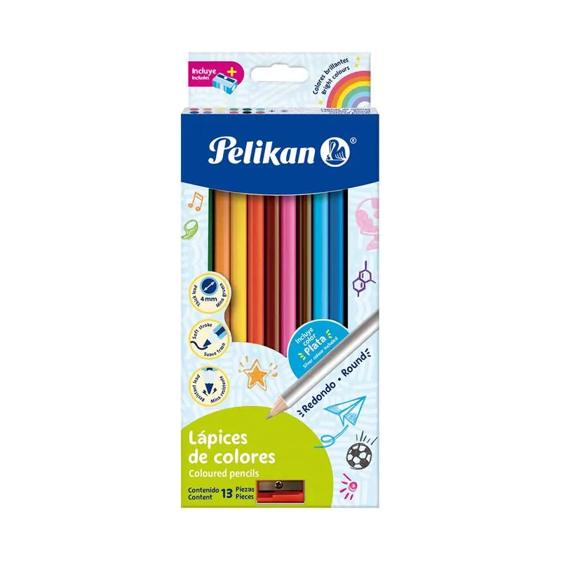 Colores triangulares x13 - Pelikan