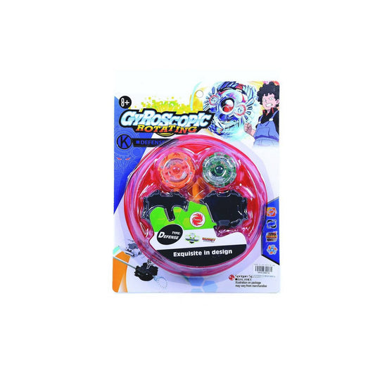 Juego de Trompos Gyroscopic + Estadio Blister