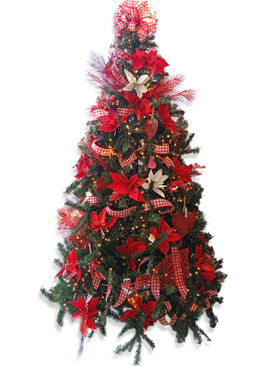 Árbol de Navidad, Hamburgo 2.25mts - Base Metal