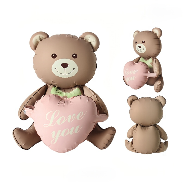 Globo Oso Corazon Love You 246761-7