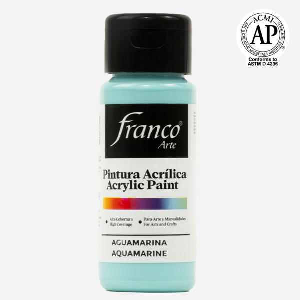 Acrílico frio Franco Arte 60cc Todos los Colores