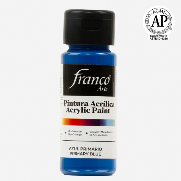 Acrílico frio Franco Arte 60cc Todos los Colores