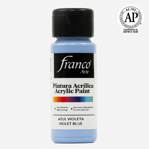 Acrílico frio Franco Arte 60cc Todos los Colores