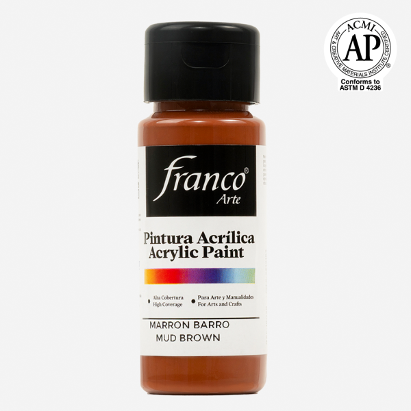 Acrílico frio Franco Arte 60cc Todos los Colores