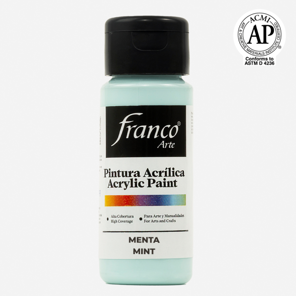 Acrílico frio Franco Arte 60cc Todos los Colores
