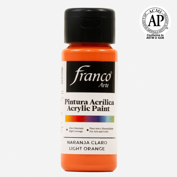 Acrílico frio Franco Arte 60cc Todos los Colores