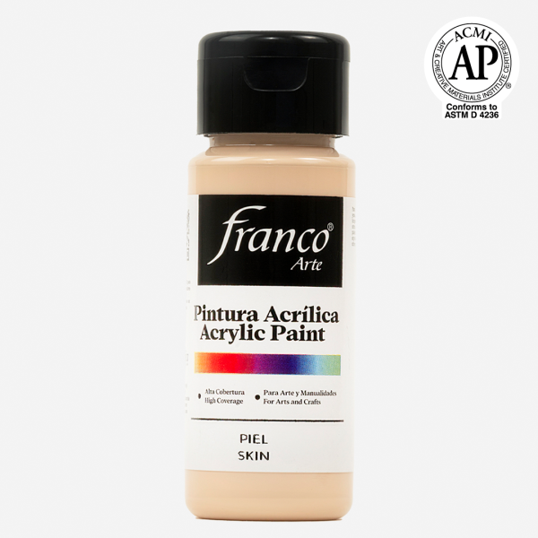 Acrílico frio Franco Arte 60cc Todos los Colores