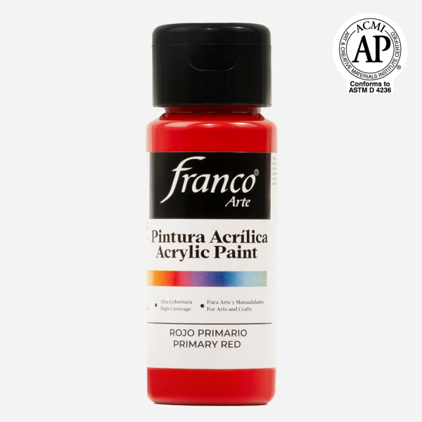 Acrílico frio Franco Arte 60cc Todos los Colores